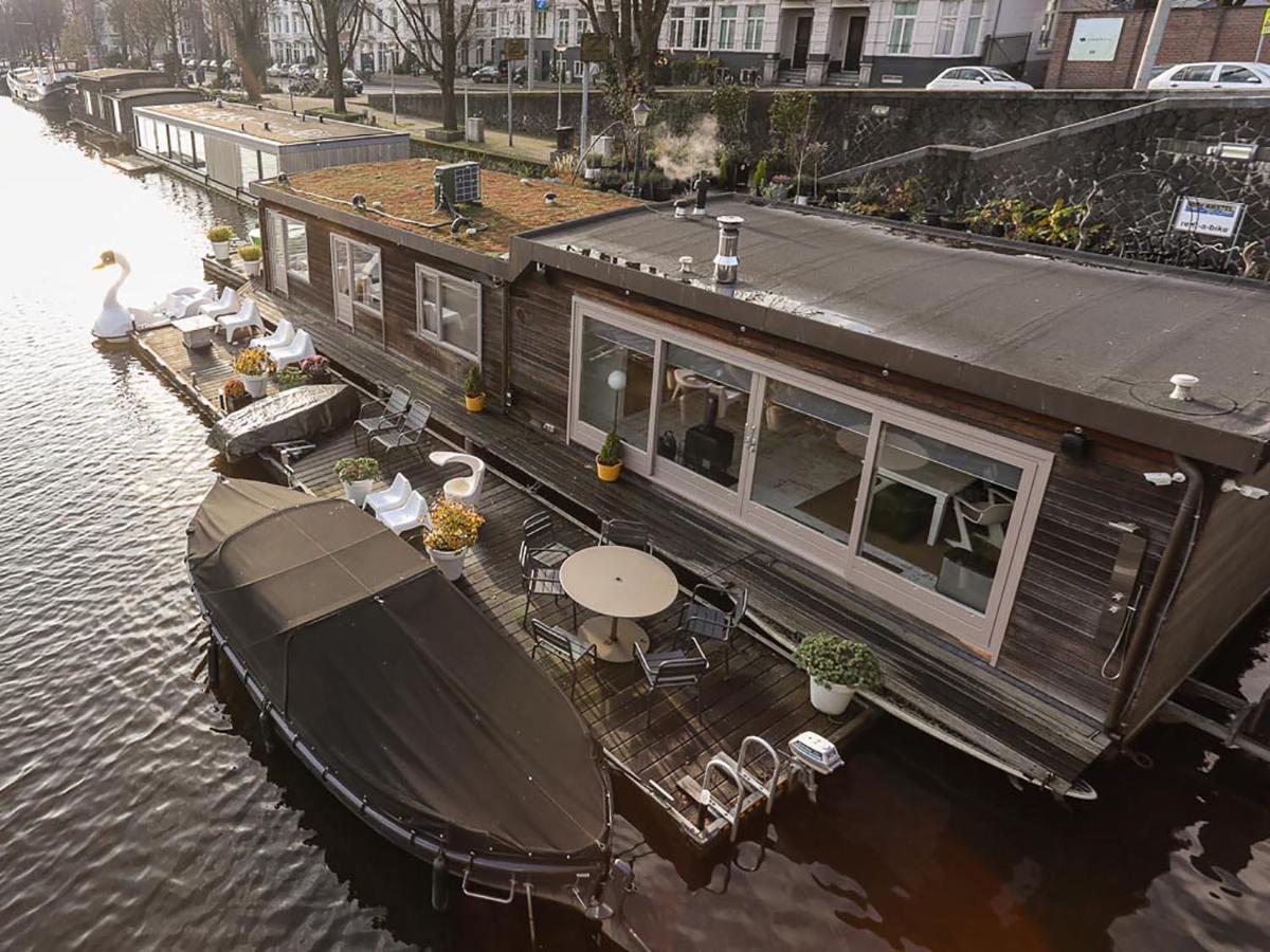 Hotel Houseboat Little Amstel Amsterdam Esterno foto