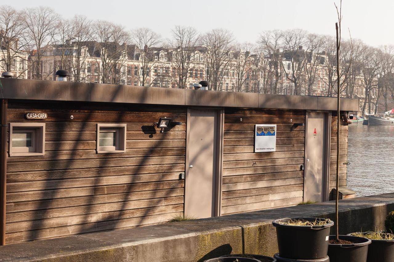 Hotel Houseboat Little Amstel Amsterdam Esterno foto