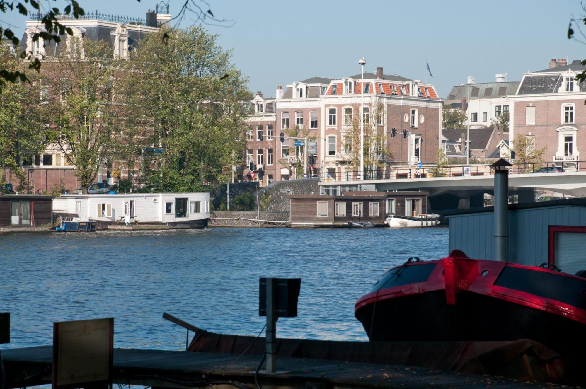 Hotel Houseboat Little Amstel Amsterdam Esterno foto