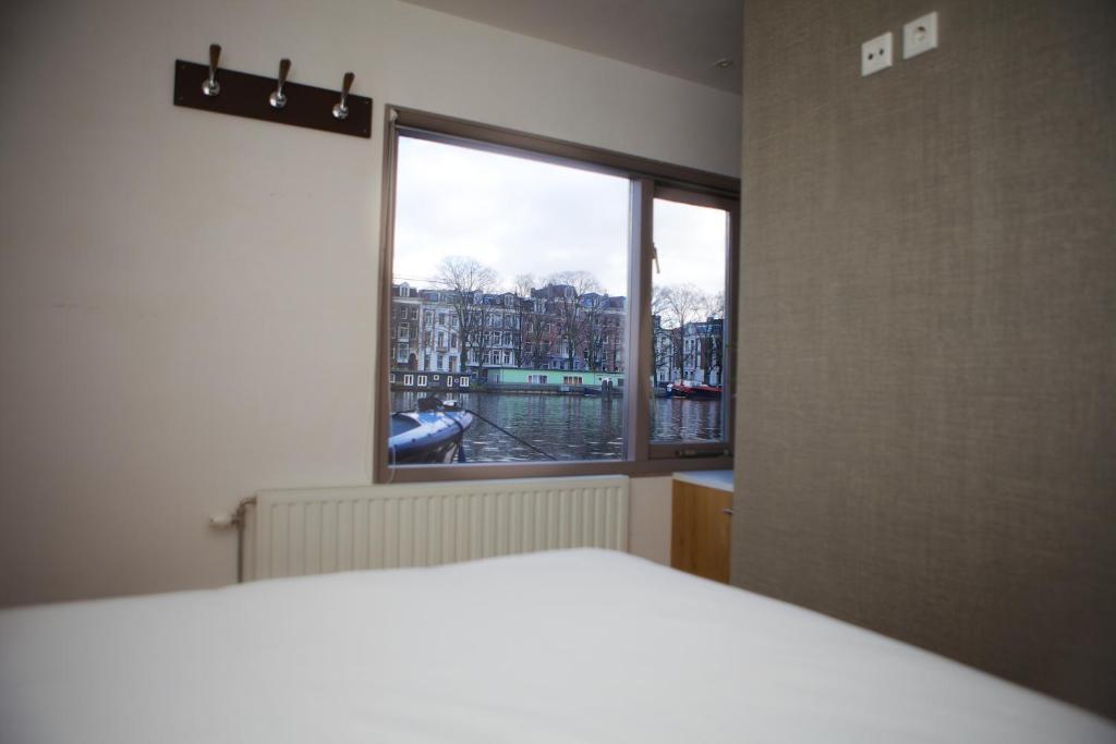 Hotel Houseboat Little Amstel Amsterdam Esterno foto
