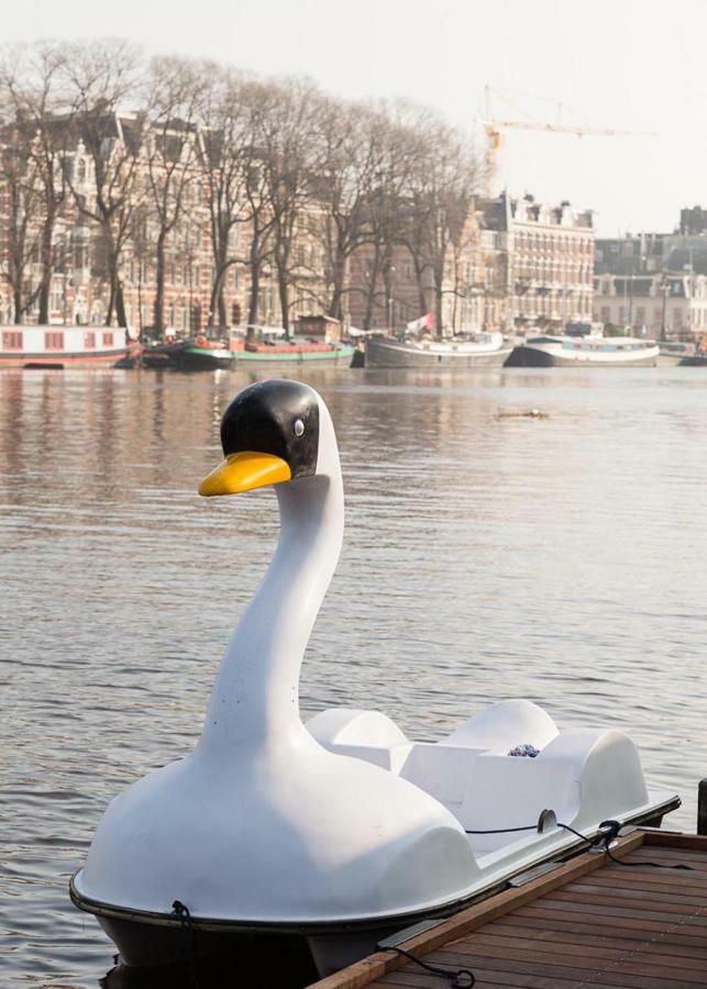 Hotel Houseboat Little Amstel Amsterdam Esterno foto
